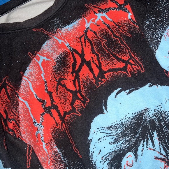 Kikillo Anime Grungey Sweatshirt - Picture 3 of 6